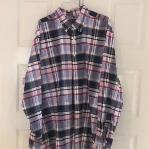Ralph Lauren plaid dress shirt Size 3XLT